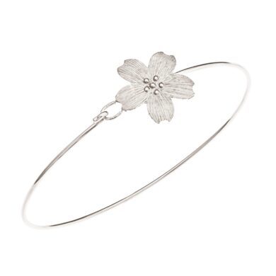 Bracelet Bouton d'or - Or blanc