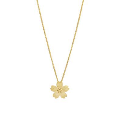 Collier Bouton d'or - Or jaune