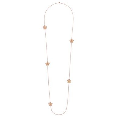 Sautoir Bouton d'or - Or rose
