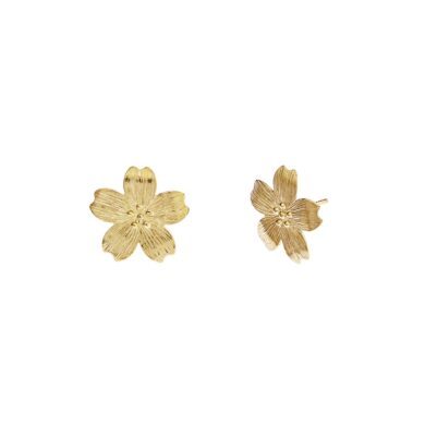 Boucles d’oreilles Bouton d'or - Or jaune