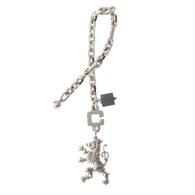 Porte-clés Roude Leiw - Argent et hématite