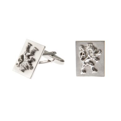 Boutons de manchette « Portrait Roude Leiw » - Argent