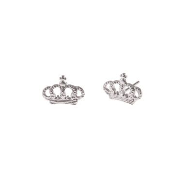 Boucles d’oreilles Kroun - Or blanc