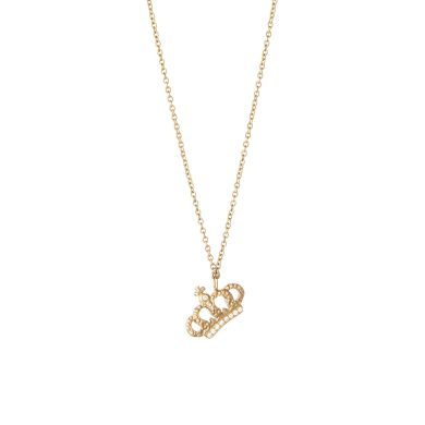 Collier Kroun - Or jaune et diamants