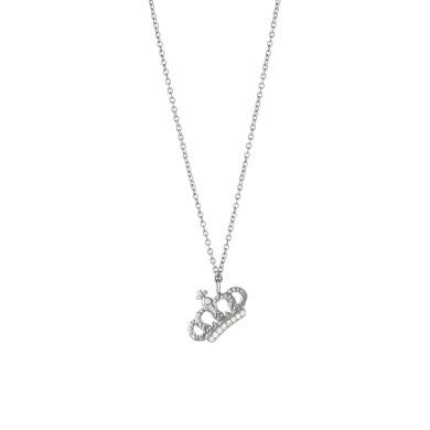 Collier Kroun - Or blanc et diamants