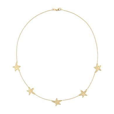 Collier Star 5☆ - Or jaune