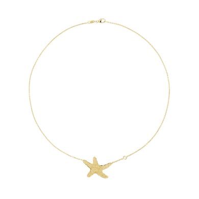 Collier Star Medium - Diamant - Or jaune