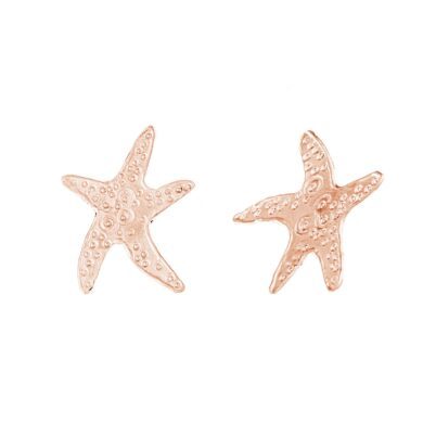 Boucles d’oreilles Star Medium - Or rose