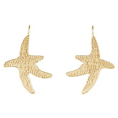 Boucles d'oreilles Star Large - Or jaune