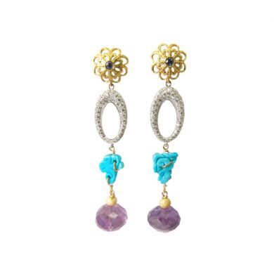 Boucles d'oreilles Ombrelle