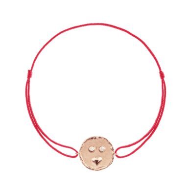 Bracelet Cordon Smile At Me - Kiss Me - Diamants Medium