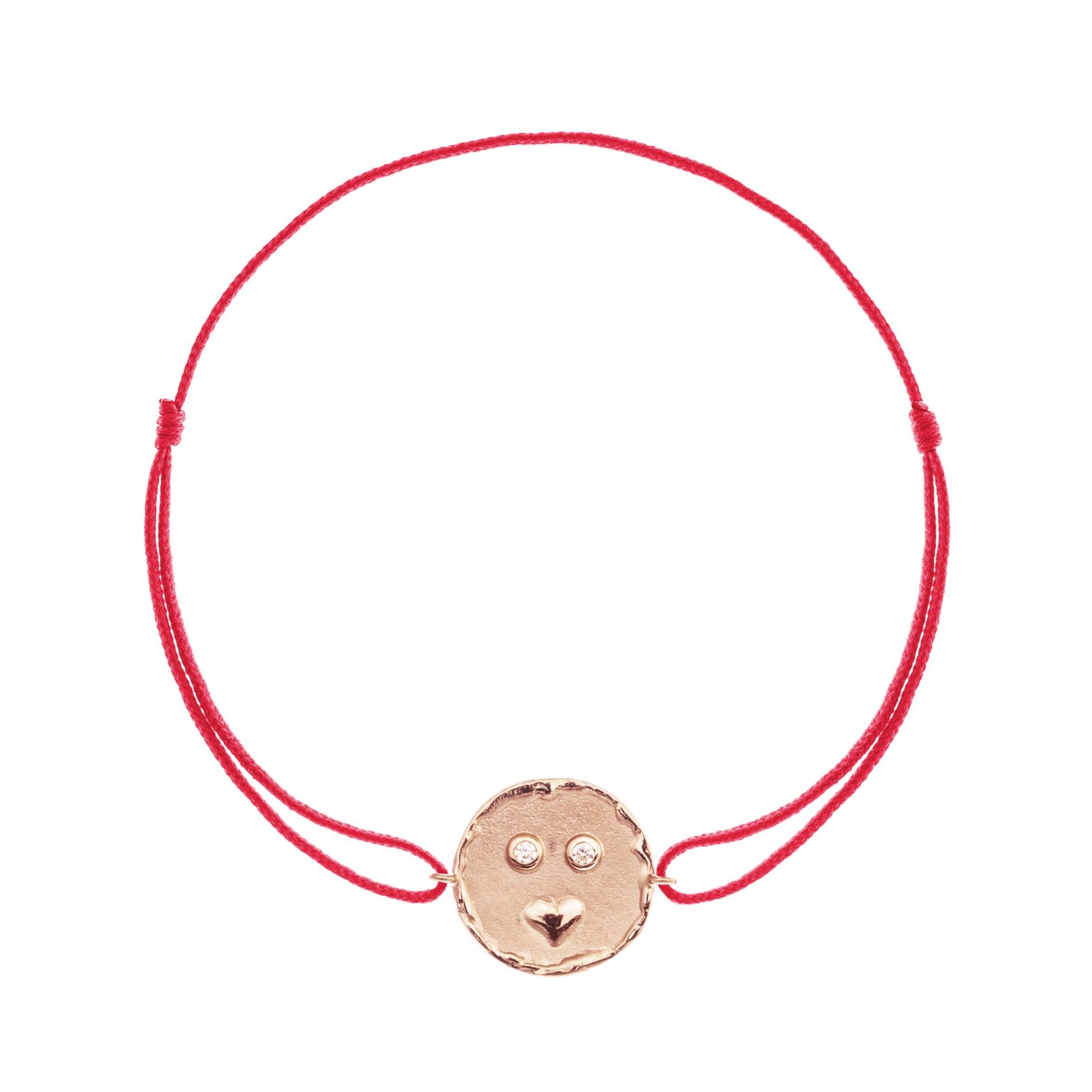 Bracelet Cordon Smile At Me - Kiss Me - Diamants Medium
