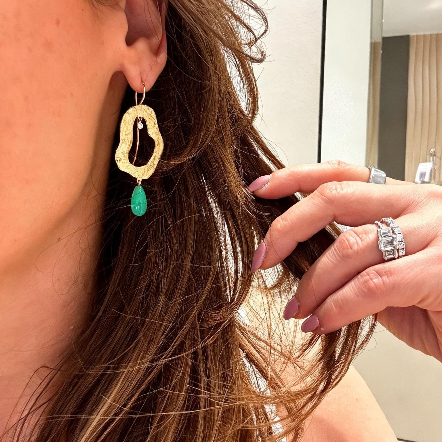 Boucles d'oreilles Pythie – Image 3