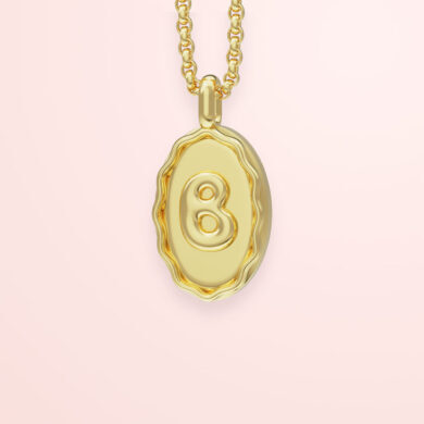 Pendentif Bubble - Or jaune