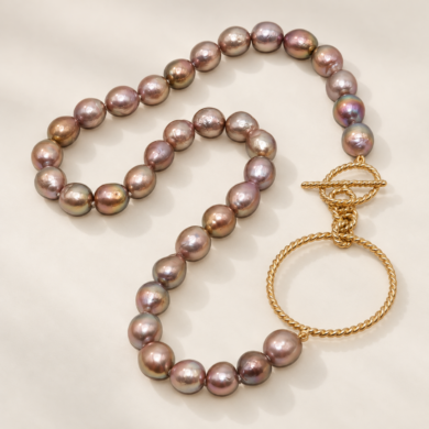 Collier Croisière Edison mauve